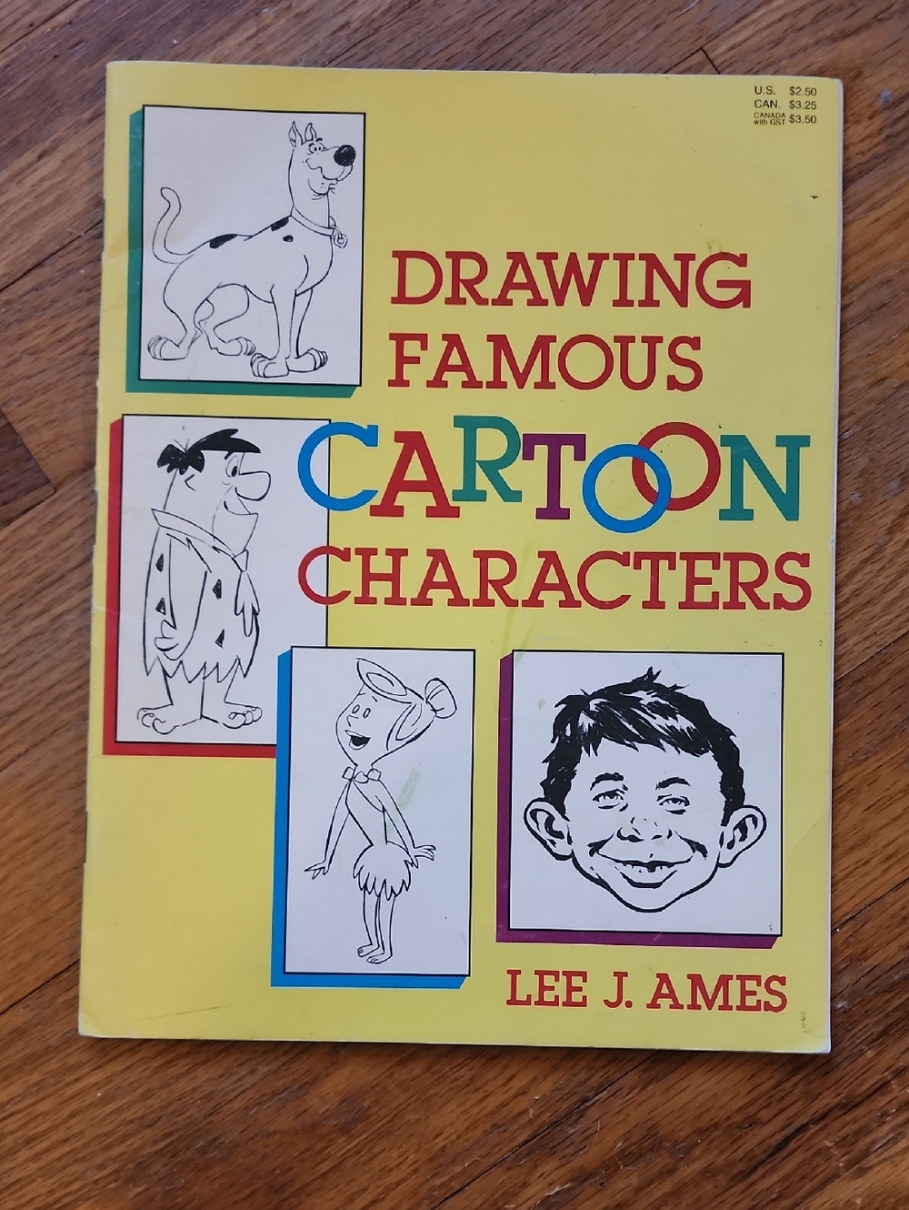Drawing Famous Cartoon Characters by Lee J. Ames - Vintage